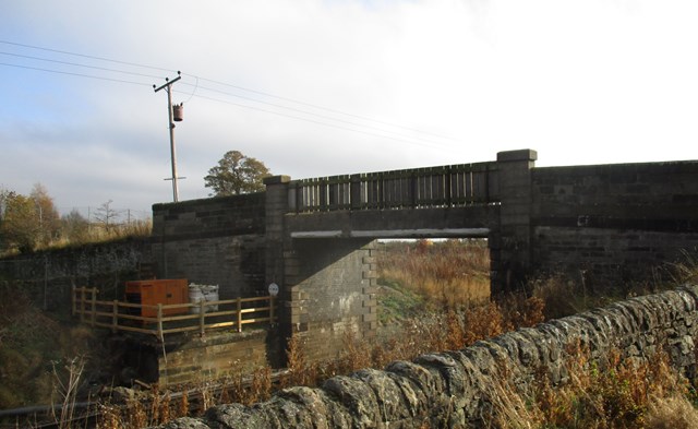 Niddry Castle is bridge to Edinburgh Glasgow electrification: Niddry bridge