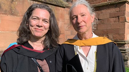 l-r: University of Cumbria LLB Law programme co-leads Fiona Buchanan and Fiona Boyle