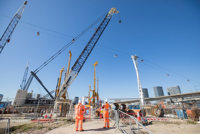 TfL Image - Silvertown Tunnel Construction