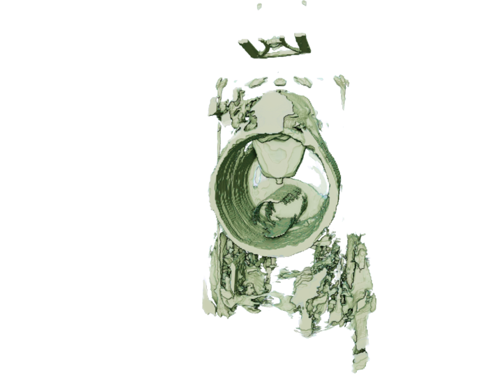 Miniature loco scans: Leeds Industrial Museum’s incredible miniature recreation of pioneering early steam locomotives recently underwent a detailed CT X-Ray survey using sophisticated equipment at the University of Leeds.
The resulting images show how the precious model, made for the famed engineer Matthew Murray in 1811, replicated the revolutionary mechanics of its full-sized counterparts and in turn helped power a worldwide boom in the railway industry.