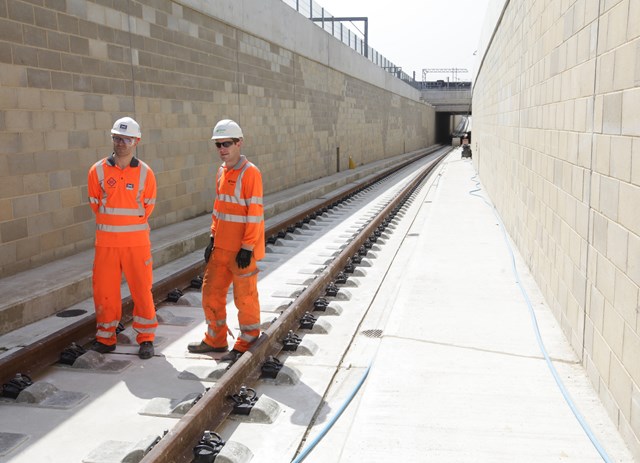 Tracks complete at Acton Diveunder 240071