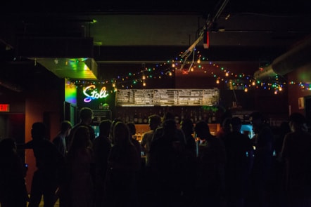Stock image of a bar