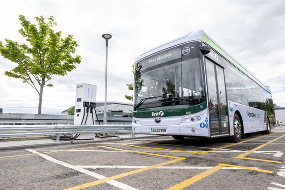 First Aberdeen has launched its new EVs into service