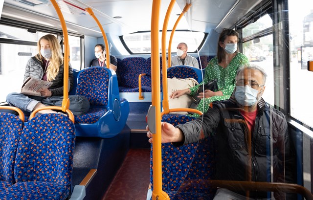 TfL Image - Bus passengers