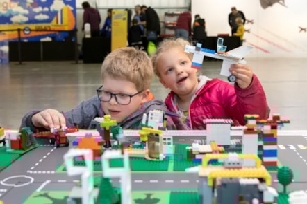 Awesome Bricks at the National Museum of Flight. Photo © Stewart Attwood (5)
