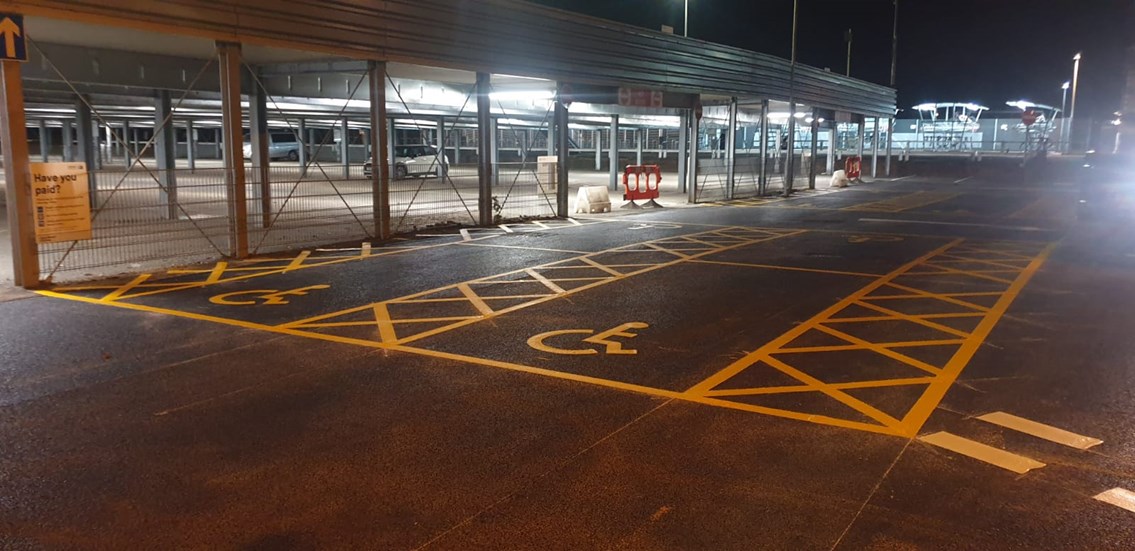 Network Rail delivers car park improvements to 14 stations across Surrey, Wilts, Hants & Devon: Farnborough station car park