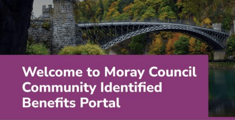 Moray Community benefits portal
