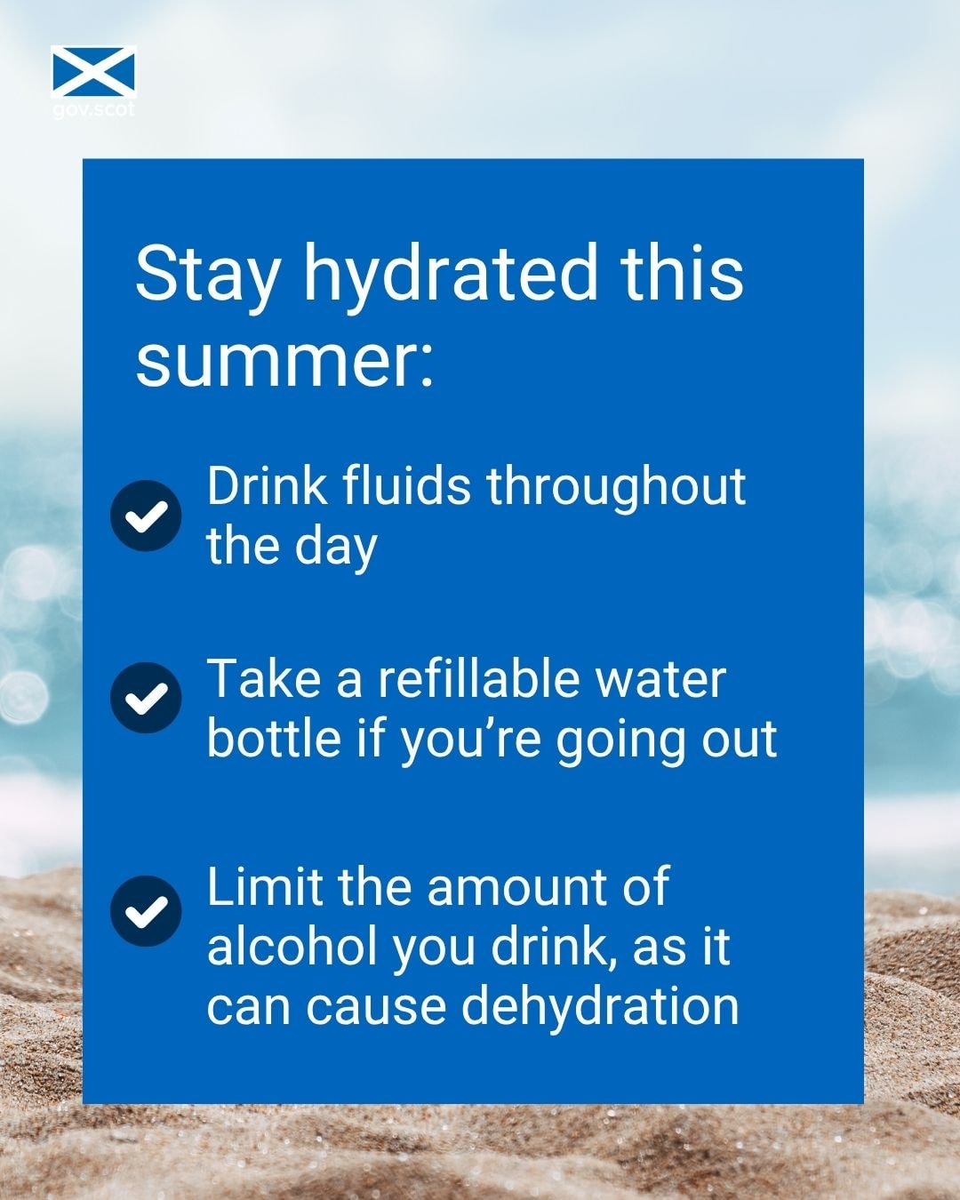 Hydration checklist - Portrait - Hot Weather - SG Resilience - June 2026