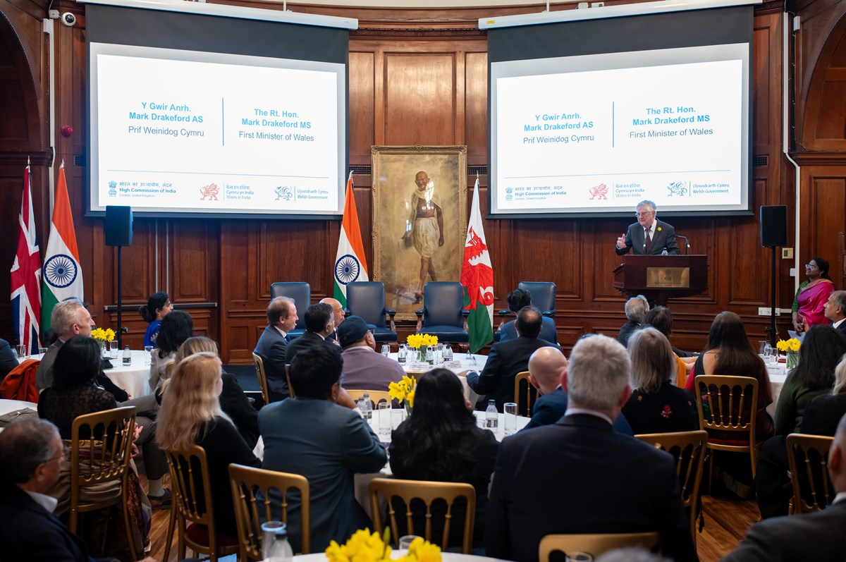 Wales In India launch - FM Mark Drakeford