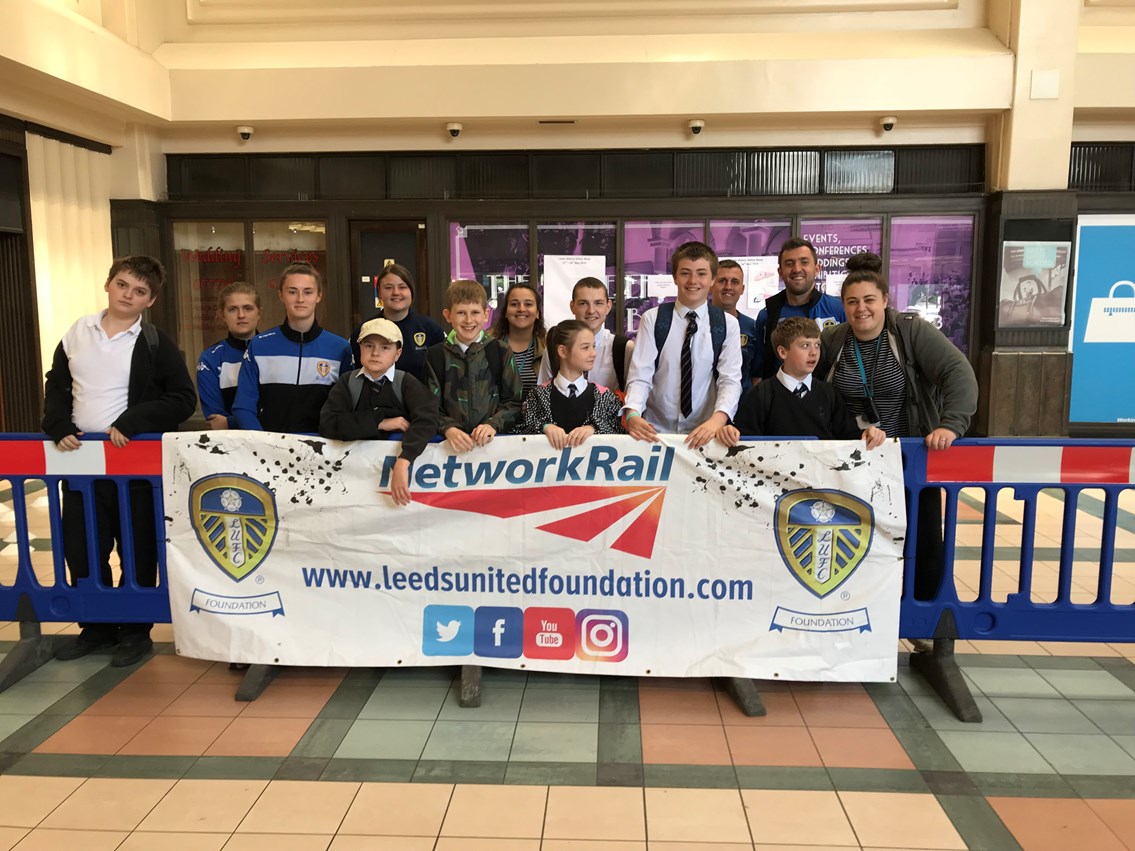 Leeds Station Safety Week 2018 launched: Leeds Station Safety week 2018 launched