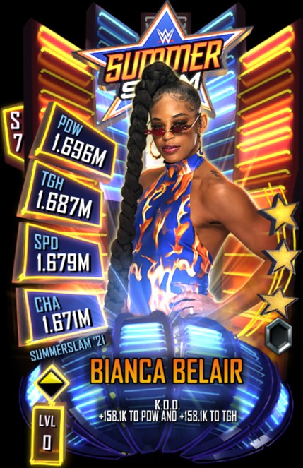 WWE SuperCard S7 SummerSlam 2021 Bianca Belair