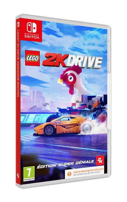 2K LEGO 2K Drive Edition Super Géniale Packaging Nintendo Switch (3D)