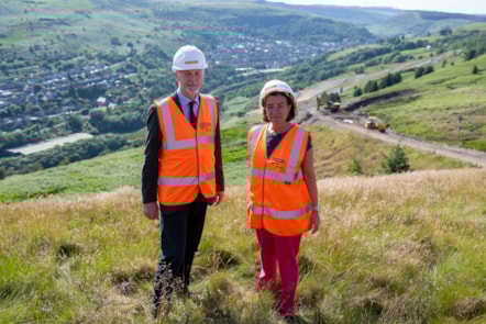 FM and DFM Visit to Tylorstown Coal Tip 18.06.25-2