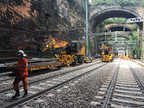 Liverpool Lime St station second stage of upgrade 2