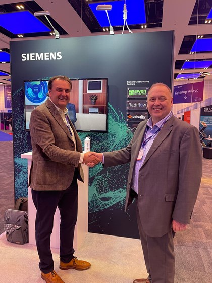 Siemens and Awen Collective collaborate to provide SMEs affordable cybersecurity solutions: Awen-Paul-Dennis-and-Siemens-Paul-Hingley