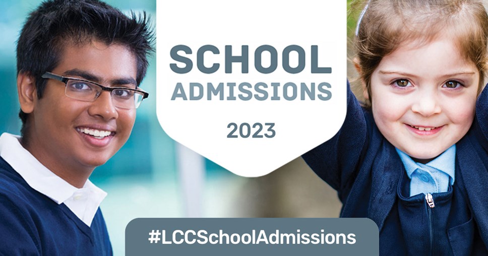 School admissions for 2023 - social media