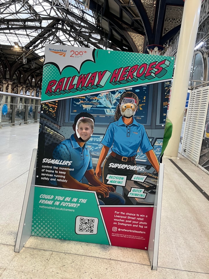 Austin in the picture as a signaller