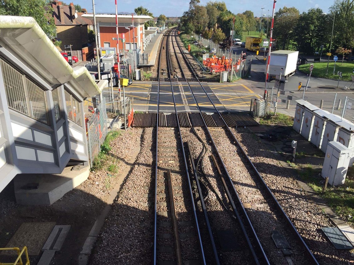 Diversions for motorists and changes to trains in parts of south west London as £45m railway upgrade continues: VCI2B