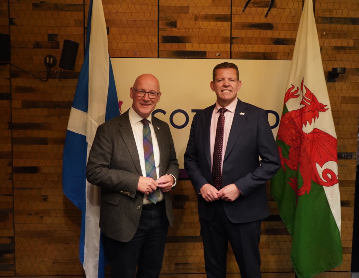 Welsh and Scottish First Ministers  Prif Weinidog Cymru a'r Alban 240726-2