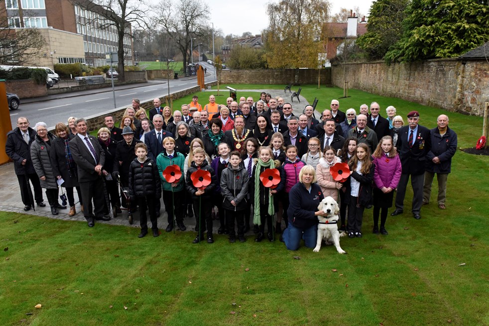 Special garden of remembrance opens in Kilmarnock