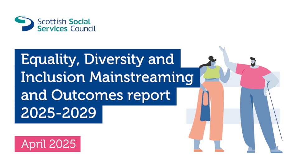 Equality Diversity and Inclusion Mainstreaming and Outcomes report (image)
