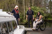 Accessible boat trip at the Nancy Oldfield Trust 2: Accessible boat trip at the Nancy Oldfield Trust 2