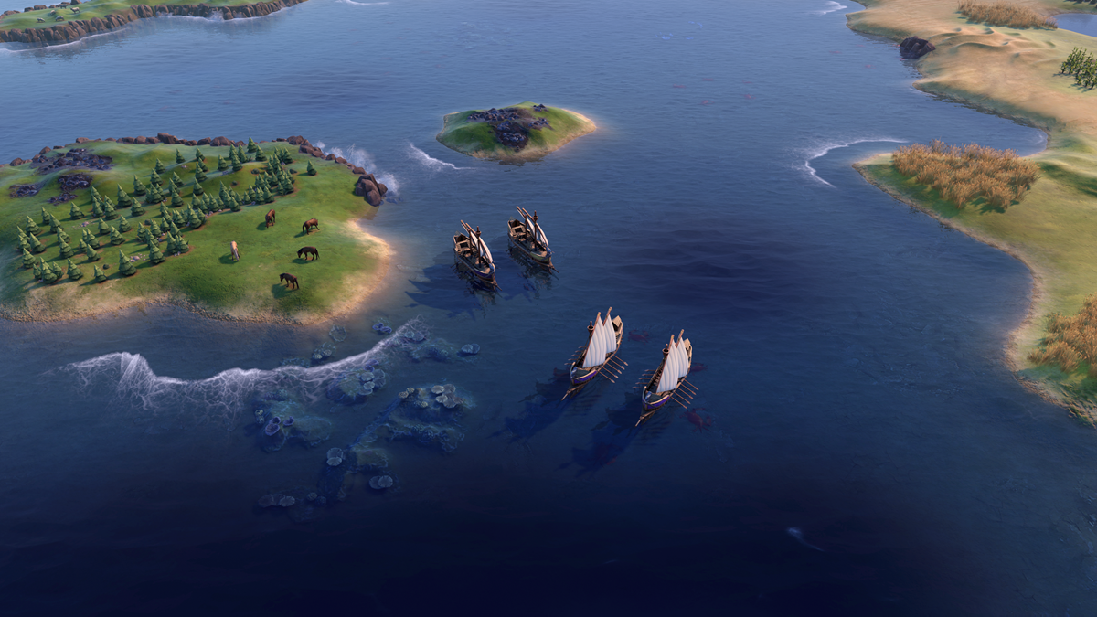 Civilization VI - Byzantium & Gaul Pack - Dromon Ships