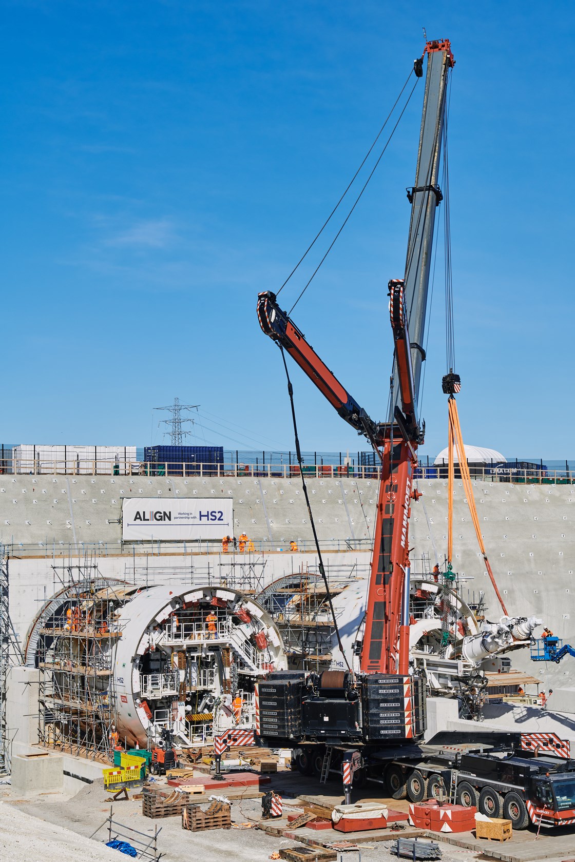 South portal chiltern tunnel progress March 2021 5