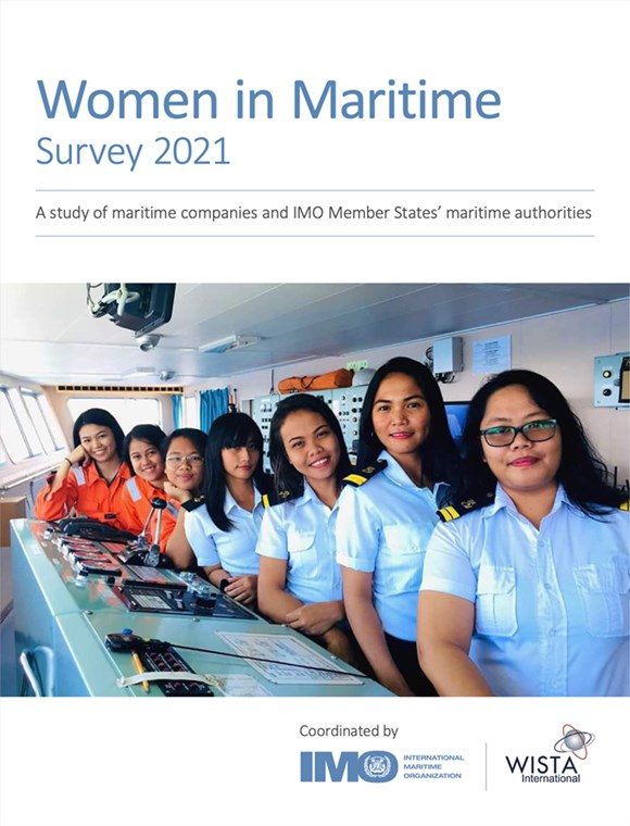 Driving diversity in maritime through data - IMO-WISTA Women in Maritime survey highlights current gender diversity across the sector: Survey inside pic medium