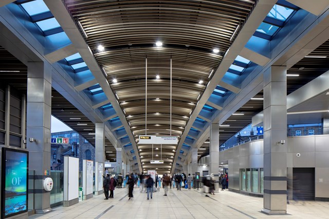 AHSR cover photo - TfL's photo of Whitechapel Elizabeth line station (1)