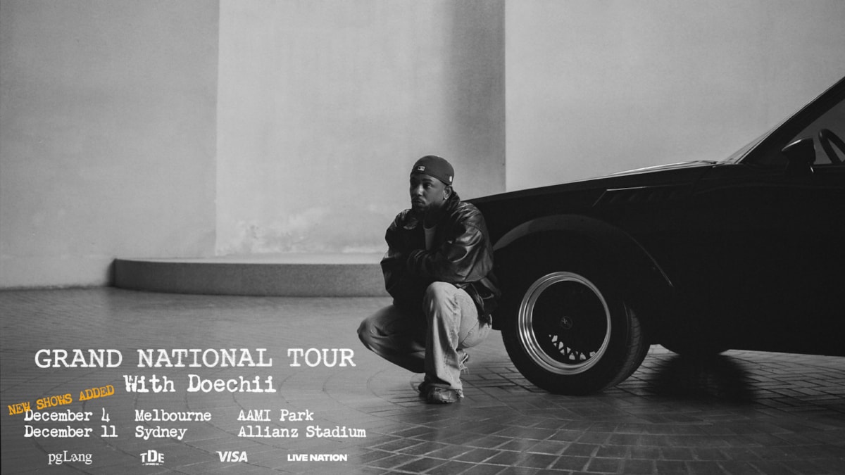 Kendrick Lamar - New Shows Added - 1920x1080