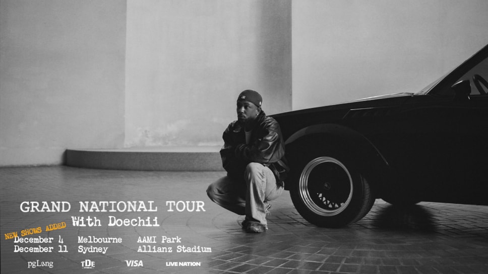 Kendrick Lamar - New Shows Added - 1920x1080
