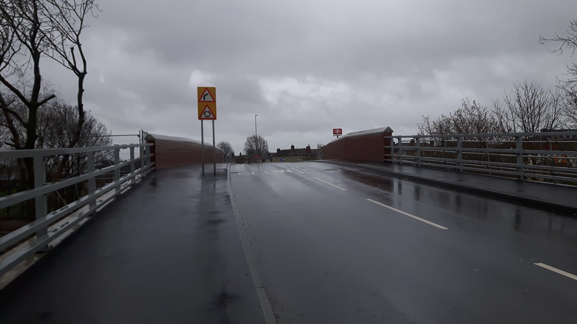 Partial closure of Northamptonshire road bridge as Network Rail completes vital safety work: Partial closure of Northamptonshire road bridge as Network Rail completes vital safety work