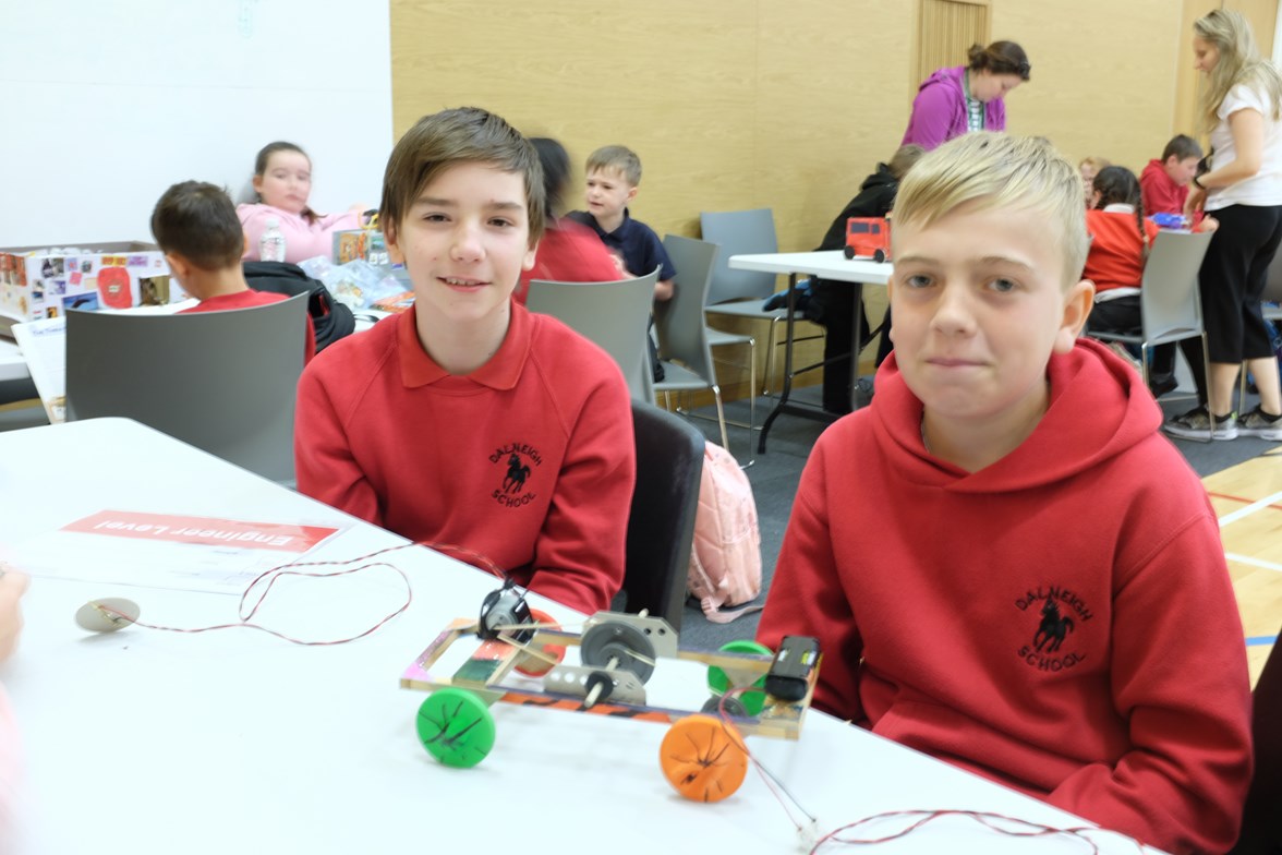 Pupils from Dalneigh Primary