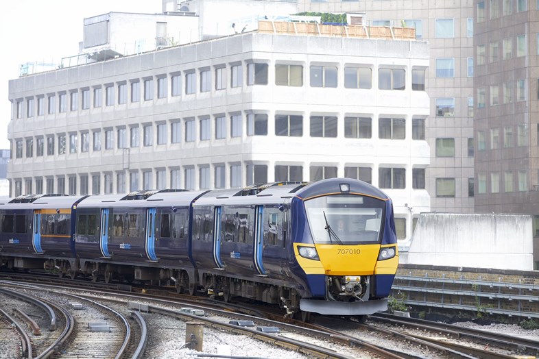 Southeastern to reduce timetable from Monday 10 January 2022: Class 707 exterior-2