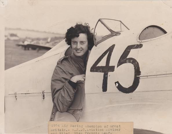 Freydis 1954 courtesy of Women's Junior Air Corps & Girls Venture Corps Collection,