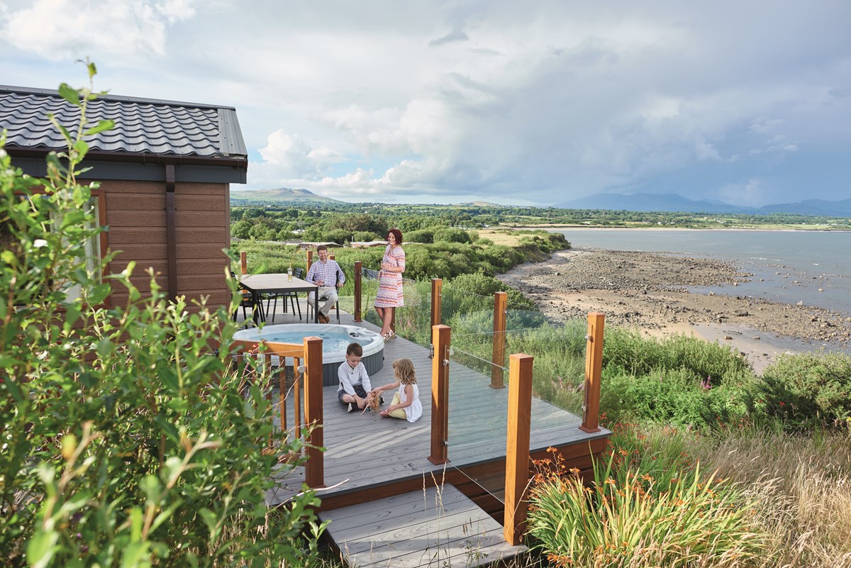 Lodge Accommodation at Hafan y Môr