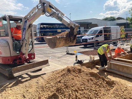 York bus depot electric work starts June 2023 1