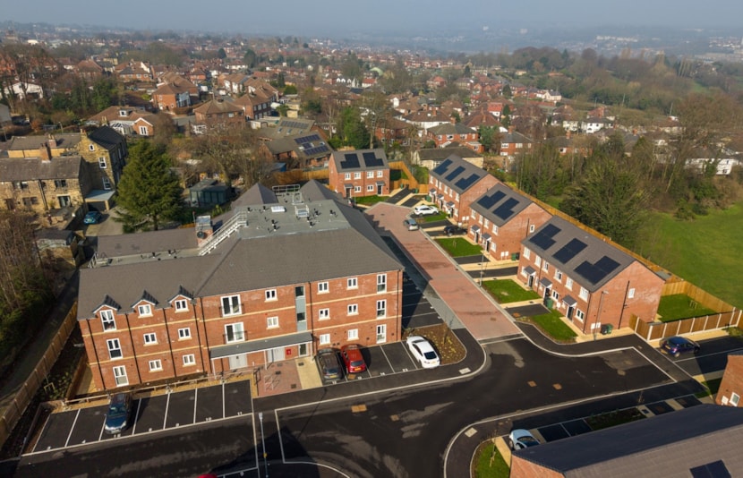 Affordable housing scheme breathes new life into former factory site: Armley homes 1