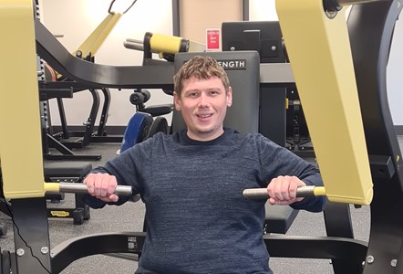 Simon at Halesowen Leisure Centre