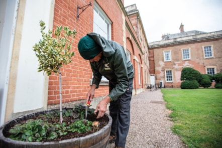 Holme Lacy House Gardener