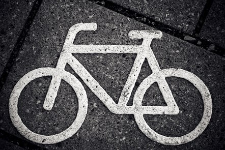 image of a cycle lane logo