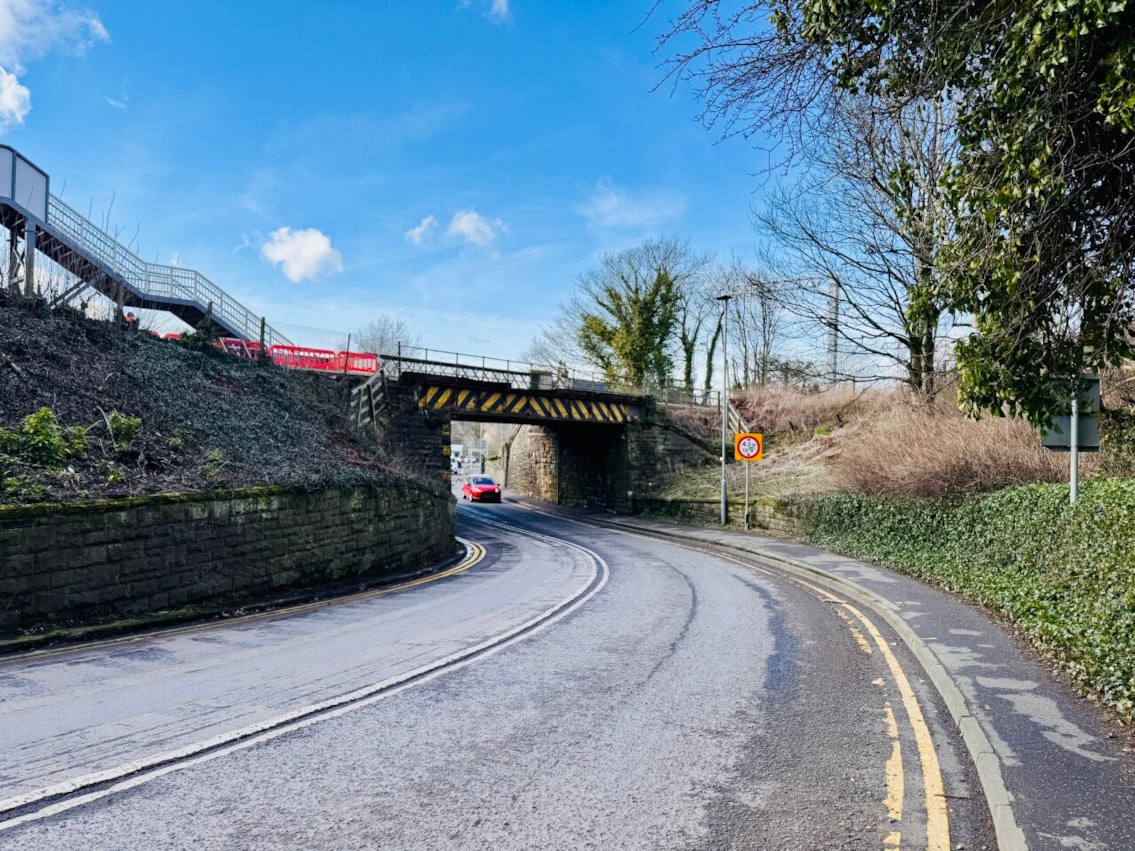 Busby bridge works