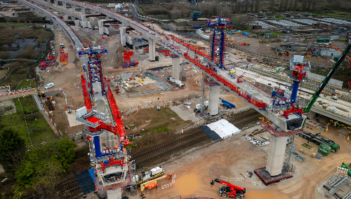 HS2 construction progress 2025-2026