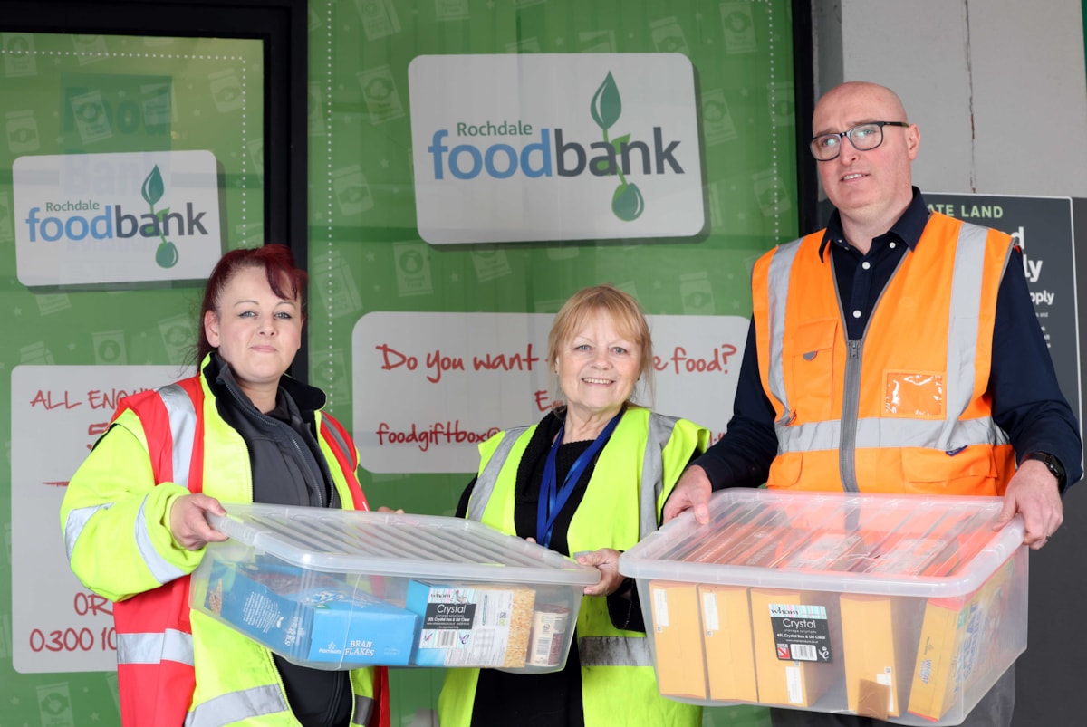 First Bus & Rochdale Foodbank3