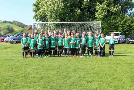 Maiden Newton Youth FC with new goal