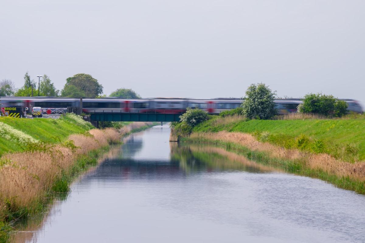 Train blur