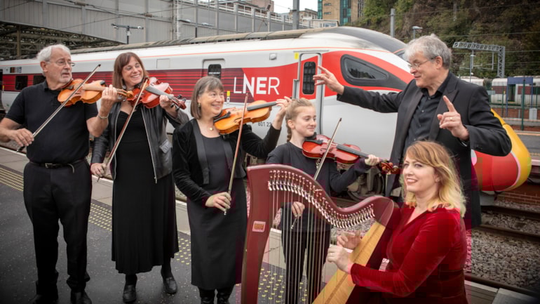 Full Strings Ahead: LNER and Linlithgow String Orchestra Hit the Right Note for Railway 200