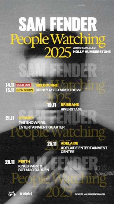 Sam Fender People Watching 2025 AUS NEW SHOW-3