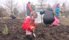 Addiewell Wee Forest planting day - 16 Mar 22 - photo credit NatureScot
